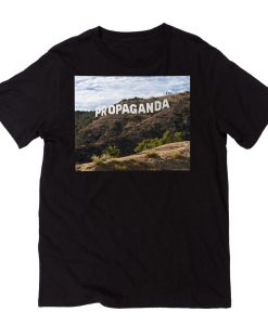 Hollywood Propaganda Sign Graphic Tee