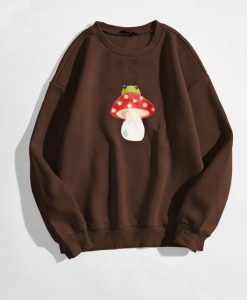 Mushroom Frog Swewatshirt