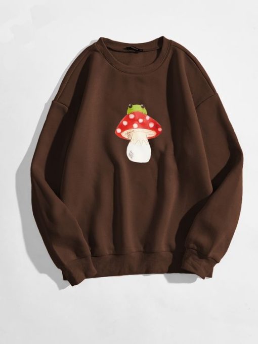 Mushroom Frog Swewatshirt