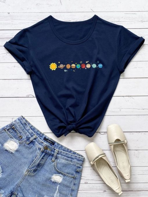 Planet Print Tee