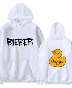 Bieber Changes Hoodie White