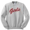 Girls Red Letters Friend TV Show Sweatshirt