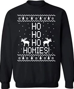 Ho Ho Ho Homies Christmas Sweawtshirt