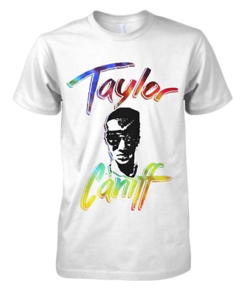 Taylor Caniff Tie Dye Text T Shirt