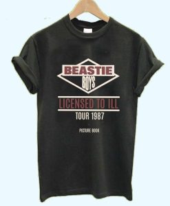 Beastie Boys Licensed To Ill tour t shirt