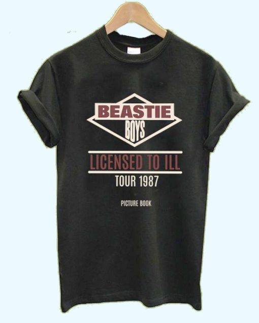 Beastie Boys Licensed To Ill tour t shirt