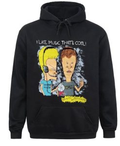 Beavis And Butt Head I Like Music Hoodie