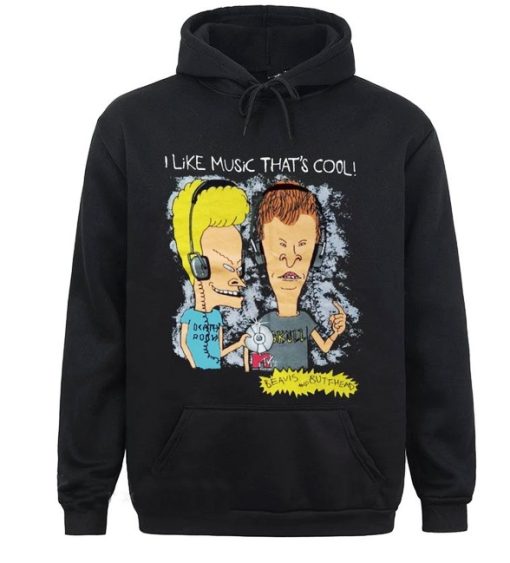 Beavis And Butt Head I Like Music Hoodie