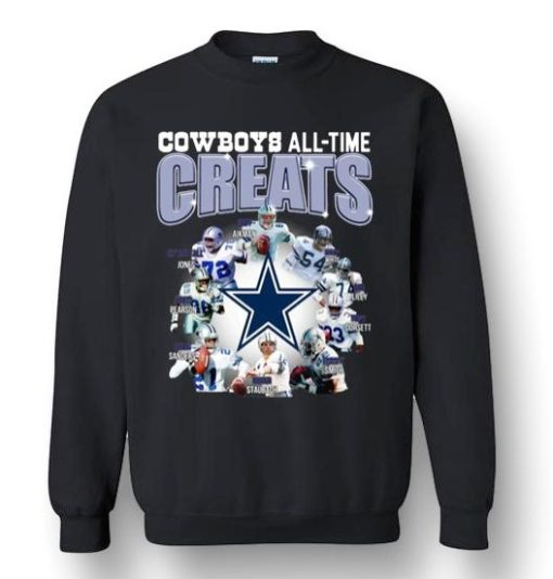 Dallas Cowboys All Time Creat Sweater