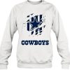 Dallas Cowboys logo sweatshirt