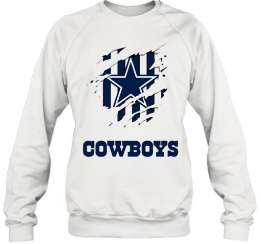 Dallas Cowboys logo sweatshirt