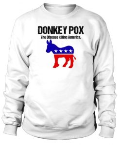 Donkey pox Crewneck Sweatshirt