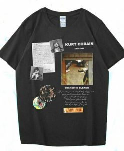 Kurt Cobain Soaked In Bleach T-Shirt