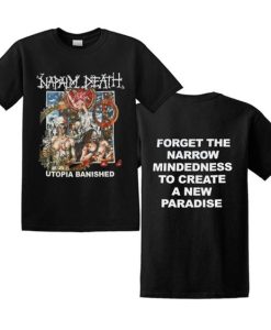 Napalm Death Utopia Banished T shirt