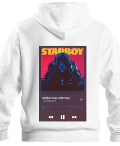 The Weeknd Starboy Hoodie Back