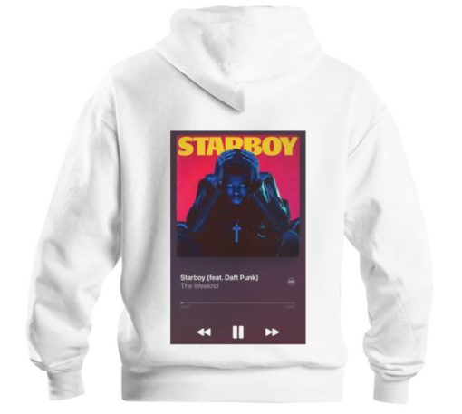 The Weeknd Starboy Hoodie Back