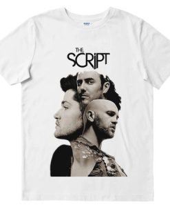 The script Graphic t shirt