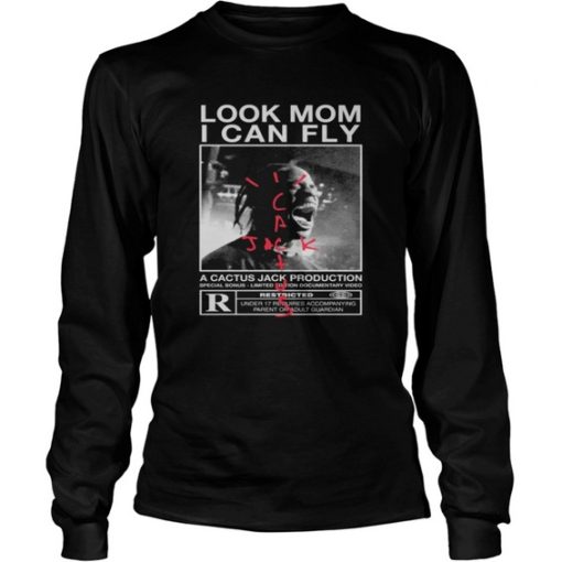 Travis Scott Look Mom I Can Fly Sweatshirt