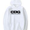 Comme Des Garcons Logo Hoodie