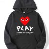 Comme Des Garcons Play Hoodie