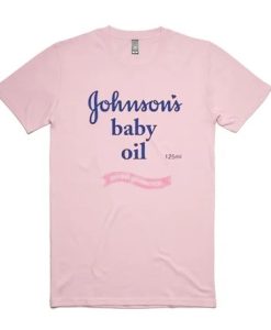 Johnson’s Baby Oil Logo T shirt