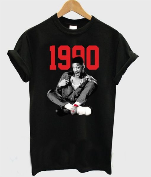 Will smith 1990 T shirt