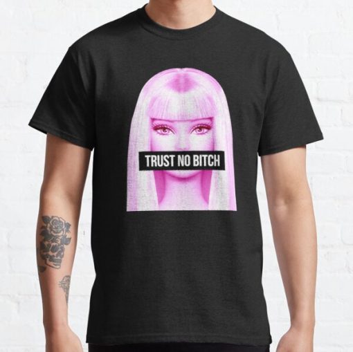 trust no bitch barbie t shirt