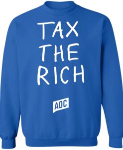 AOC tax the rich sweatshirt