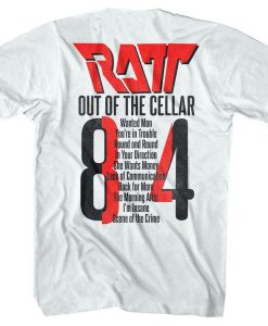 Ratt Tour 84 Out Of The Cellar Tee