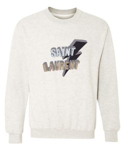 Saint Laurent Thunderbolt Sweatshirt