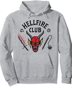 Stranger Things 4 Hellfire Club Pullover Hoodie