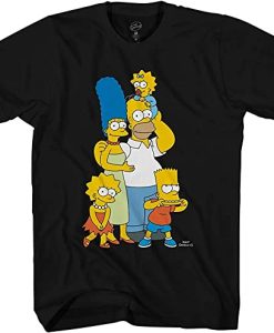 The Simpsons Family Shenanigans Adult T-Shirt