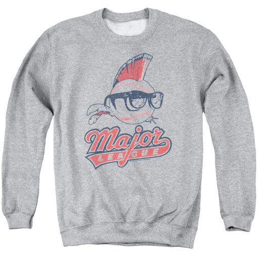 Major League Vintage Logo Adult Crewneck Sweatshirt