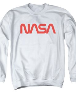 NASA Worm Logo Adult Sweatshirt