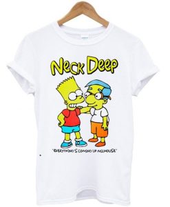 Neck Deep Bart Simpson Tee