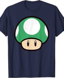 Nintendo Super Mario Big 1-Up Mushroom Graphic T-Shirt