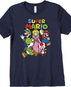 Nintendo Super Mario Heroes Group T-Shirt