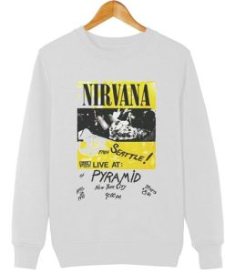 Nirvana Live At Pyramid Sweatshirt