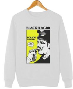 Police Story Black Flag Sweatshirt