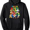 Super Mario Classic Group Shot Graphic Hoodie