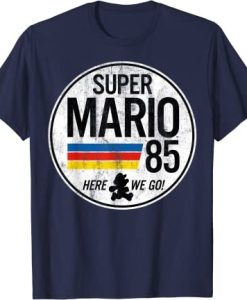 Super Mario Here We Go '85 Retro Vintage T-Shirt