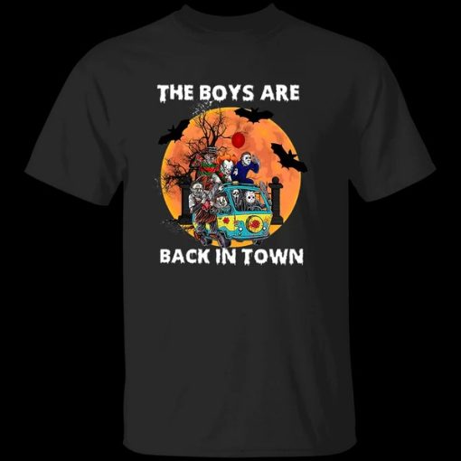 Halloween Villains Van The Boys are Back in Town T-Shirt