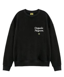 Organic Negrow Pocket Print Sweatshirt