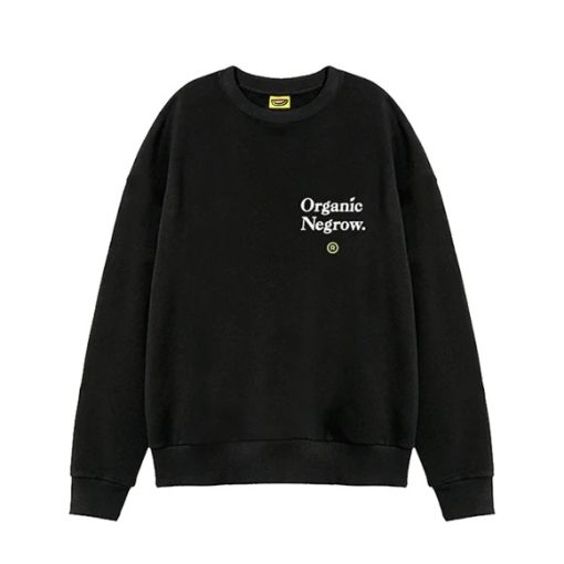 Organic Negrow Pocket Print Sweatshirt