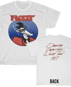 Ratt Dancing Undercover World Tour 1987 T-Shirt