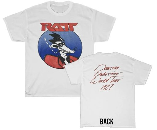 Ratt Dancing Undercover World Tour 1987 T-Shirt