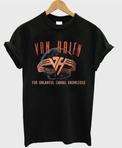 Van Halen For Unlawful Carnal Knowledge T-Shirt