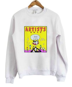 Artist Only Squidward Graphic Sweatshirt