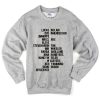 Stranger Things Cast Names Crewneck Sweatshirt