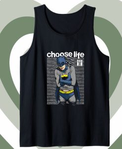 Choose Life Trainspotting Batman Tank Top